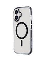 Étui de téléphone magnétique 3-en-1 C&T en TPU PC TPE transparent, design personnalisé, protection antichoc 360°, anti-jaunissement pour / 16/15
