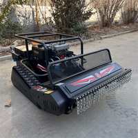 Tondeuse à gazon robotisée autotractée 55 cm de largeur de coupe pour jardin domestique et petite ferme