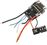 Circuit imprimé de protection de charge pour batterie Li-ion 21700 avec lumière LED, compatible avec les outils électriques 20V DCB200 DCB205