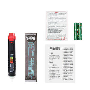 AC Electric <span class=keywords><strong>Tester</strong></span> Pen Typ Spannungs detektor Sensor <span class=keywords><strong>Stick</strong></span> Berührungs loser Spannungs <span class=keywords><strong>tester</strong></span> mit 1 Jahr Garantie - Product Image 2