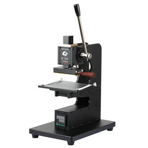 Stamping Foil Leather Handheld Low Price Embosser Heat Press Bronzing Logo <strong>Card</strong> Small Pu Manual Steel <strong>Embossing</strong> <strong>Machine</strong> - Product Image 5