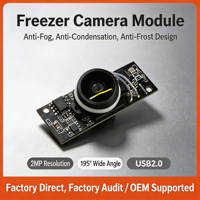 Módulo de Cámara Digital HD de 2MP ZYKD, USB, Sin Controlador, para Refrigerador/Congelador, Compatible con Raspberry Pi, Admite Personalización