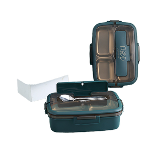 Lonchera Portátil A05-1 para Adultos, de Acero Inoxidable 304, Aislada, Calentable, Hermética, con 3 Compartimentos Sellados - Product Image 2