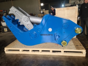 Pince de démolition hydraulique non rotative pour excavatrice de 5 à 9 tonnes SOOSAN C04 - Product Image 2