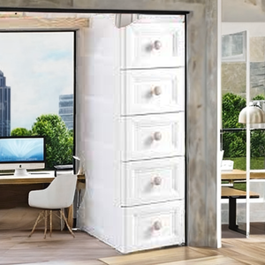 Cajones <span class=keywords><strong>de</strong></span> pecho extra pequeños <span class=keywords><strong>de</strong></span> diseño europeo, almacenamiento móvil portátil <span class=keywords><strong>de</strong></span> espacio delgado <span class=keywords><strong>para</strong></span> sala <span class=keywords><strong>de</strong></span> estar, armario <span class=keywords><strong>de</strong></span> plástico <span class=keywords><strong>para</strong></span> ropa y <span class=keywords><strong>zapatos</strong></span> - Product Image 3