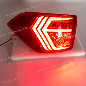 Feux arrière de pièces automobiles pour <span class=keywords><strong>Ecosport</strong></span> 2013-2018 ABS <span class=keywords><strong>rouge</strong></span> clignotant frein marche arrière LED feux arrière pour <span class=keywords><strong>Ecosport</strong></span> - Product Image 3