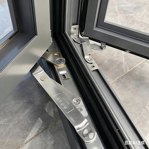 Fenêtres battantes en alliage d'aluminium de qualité supérieure, insonorisées, certifiées Energy Star, double vitrage trempé, flux d'air maximal, étanchéité optimale - Product Image 3