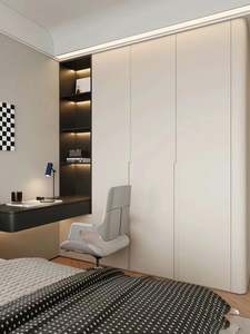 เฟอร์นิเจอร์ห้องนอน-ตู้เสื้อผ้าไม้/ชั้นวางหนังสือจากผู้ผลิตโดยตรงที่มีการออกแบบที่กำหนดเอง-สำหรับการจัดเก็บสิ่งของ - Product Image 5