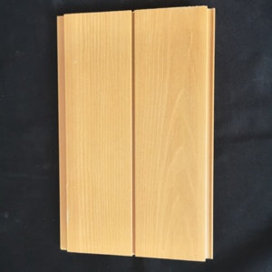 Conception populaire en plastique en <span class=keywords><strong>bois</strong></span> composite <span class=keywords><strong>plafond</strong></span> suspendu et panneau/<span class=keywords><strong>Acoustique</strong></span> WPC planche polyvalente - Product Image 3