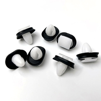 Accessoires d'intérieur de voiture Clips de garniture de panneau de porte pour Bmw E36 E39 E46 M3 Clips en plastique blanc avec joint d'étanchéité