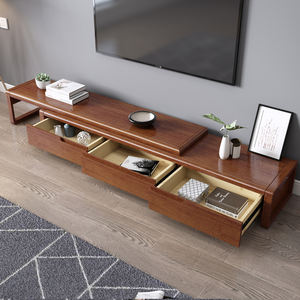 Armoire de table en bois blanc massif bon marché pour le salon, la chambre à coucher ou les meubles de bureau - Product Image 3