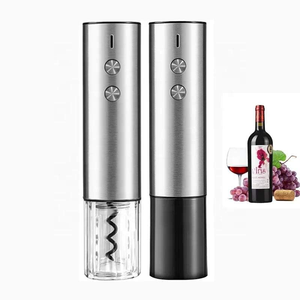 European Style Smart Automatic Rechargeable Electric Wine Opener Products Highly Customizable Corkscrew Black Premium - Product Image 1