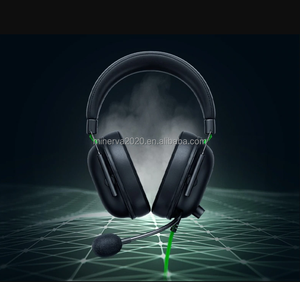 Razer BlackShark V2 + USB Gaming Barato Razr Auriculares Multiplataforma Auriculares para juegos con cable 7,1 Sonido envolvente Auriculares para juegos - Product Image 1