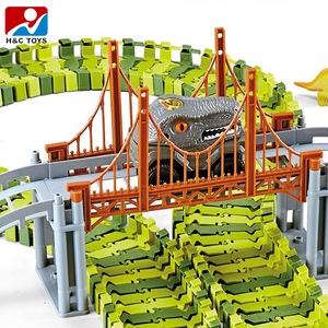 Juguete Creativo, Set Orbital <span class=keywords><strong>Paradise</strong></span> de 24 Piezas de Plástico ABS, Rieles para Ensamblar, Pista de Dinosaurios para Niños, Educación Temprana - Product Image 3