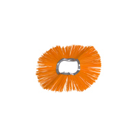 Brosse corporelle pour vaches sans alimentation électrique pour le massage et le nettoyage des bovins - Équipement d'élevage