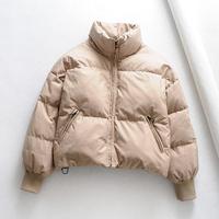 Vestes d'hiver matelassées de haute qualité pour femmes, vêtements de ski, manteaux de chasse, tissu imprimé, poche, doudoune pour filles