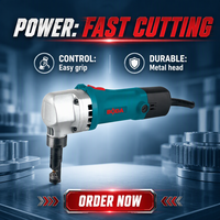 Cisaille électrique N1 500W 220-240V 2000 tr/min pour découpe de métal, outil de coupe de tôle d'acier de 1,6 mm, outils électriques pour atelier et construction
