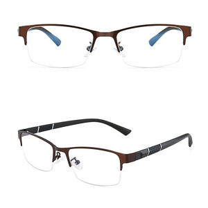 กรอบแว่นตาโลหะครึ่งกรอบ2025รูปแบบใหม่ - Product Image 3