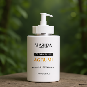 Majida Cosmetics Crema Mani Agrumi 300 ml Efecto Barrera Cuidado para Manos Secas - Product Image 3