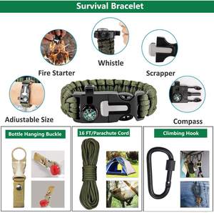 Kit <span class=keywords><strong>de</strong></span> premiers soins tactiques 30 en 1, Gadget <span class=keywords><strong>de</strong></span> gros, équipement <span class=keywords><strong>de</strong></span> survie et Kit <span class=keywords><strong>de</strong></span> <span class=keywords><strong>flocon</strong></span> <span class=keywords><strong>de</strong></span> <span class=keywords><strong>neige</strong></span> - Product Image 3