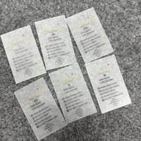 Étiquettes personnalisées semi-transparentes en TPU imprimées pour vêtements, maillots de bain, étiquettes de composition et de taille, étiquettes privées souples pour l'entretien des vêtements
