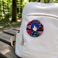 Personalizado 3D Lenticular Pin insignias Anime Metal llavero/bolso encanto al por mayor para la colección de mercancías OEM personalizado