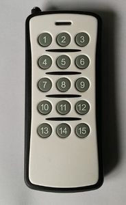 รีโมทคอนโทรลไร้สายแบบใช้รหัสเชื่อมต่อ 315MHz / 433MHz - Product Image 2