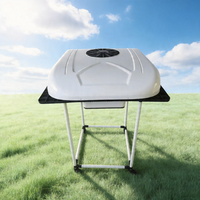 Climatiseur portable RUIDIAITE 12V 24V à ventilateur unique pour stationnement, fonctionnement silencieux, système de refroidissement pour cabine de camion toutes saisons