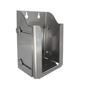 Euraneg GmbH SD5050 Brushed Stainless Steel 3mm Large Adjustable Wall Mount <b>Bathroom</b> <b>Basket</b> Empty Dispensers Holding Brackets - Product Image 1