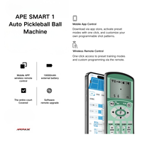 Máquina de Pickleball Inteligente 2026 con Control Remoto por Aplicación, Simula Partidos Reales para Entrenamiento, del Nivel Principiante al Profesional