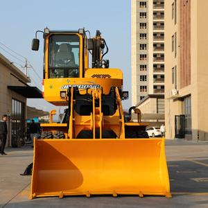 JG100CW pemuat Backhoe 10 ton, pengangkut Backhoe dua fungsi untuk Konstruksi Perkotaan/ekskavator/muatan - Product Image 4