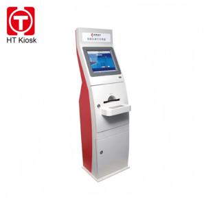 Pantalla táctil Self Check in Queue Inquiry Quiosco para empresa Edificio Vestíbulo Gobierno Banco Piso Lector de tarjetas de pie - Product Image 2