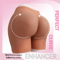 Pantalon Gainant en Silicone Grande Taille Hanches Rembourrées Faux Fessiers Rehaussant le Fessier et Contrôlant le Ventre pour Femmes Africaines