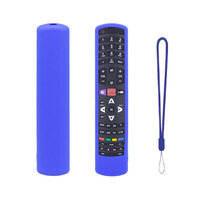 Casing Silikon Anti Jatuh untuk Remote Control TCL RC310/RC311 dengan Tali Pengikat