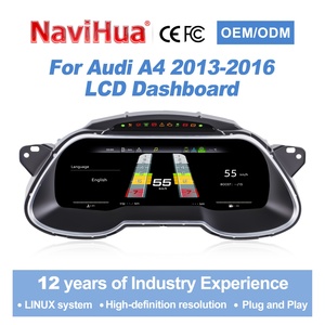 Navihua Upgrade <b>for</b> Audi A4 2013-2016 LCD Dashboard Linux System Auto <b>Speedometer</b> Carplay <b>Car</b> <b>Digital</b> Cluster Virtual Cockpit - Product Image 1