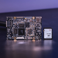 ROC-RK3588S-PC Placa de Desarrollo de Computadora de Placa Única (SBC) Integrada, 8GB Rockchip RK3588 NPU 6Tops, Placa Base Linux AIoT AI, 12V