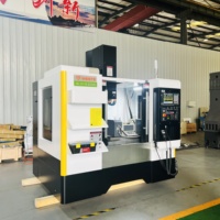Mini 6000 tr/min Vmc430 Centre d'usinage vertical Fraiseuse à métaux CNC automatique 500 de haute précision en Chine GSK