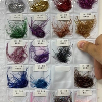 Helles Nylon faser haar Lebendiger falscher Bucktail für künstliches Fliegen fischen Köder Binde material Künstliche Insekten Faux Bait