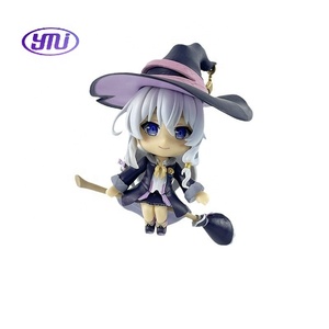 Figura Chibi Elaina Versión Q (5 Estilos) - Coleccionable de Majo No Tabitabi, Decoración para Coche/Escritorio, Lindas Manualidades de Anime en Plástico - Product Image 6