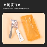 Ensemble de brosses à dents jetables haut de gamme à poils souples hôtel spécial accueil dentifrice voyage utilisation fabricant en gros
