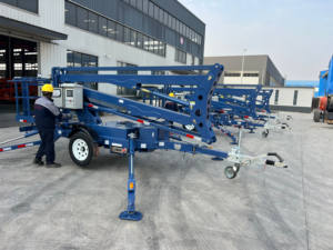 8-22 מ 'חשמלי/דיזל/בנזין מופעל קרוון אוויר רכוב מעלית מעלית אדם גבוה מעלית מעלית - Product Image 6