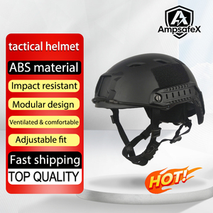 Casque tactique de protection extérieur FAST BJ en ABS pour le cyclisme, la boxe, les sports et le CS, avec fonction de blocage rapide de la tête et clé de sécurité - Product Image 1