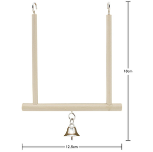 Durable <strong>Wooden</strong> Spiral Staircase Swing Ladder Bird <strong>Toy</strong> <strong>Parrot</strong> Chew Molar <strong>Toy</strong> with High Quality Wood Material - Product Image 1