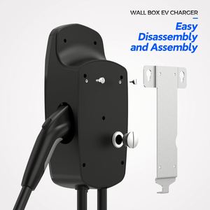 Type 1 12kw 22kw 7kw AC Wallbox Home Charge Evse Screen Rfid App Wifi Control Electric Car EV Charger Vehicle Station de charge - Product Image 4