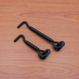 Crochet de suspension Xin Jieliang en acier inoxydable noir pour fenêtre et porte, fixation polyvalente pour usage industriel, style moderne et épuré - Product Image 4