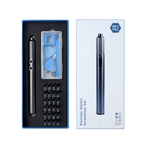 Electric <b>Screwdriver</b> <b>Set</b> 220V AC Battery Powered <b>Precision</b> Repair Tool With Bits For Diy Use - Product Image 3