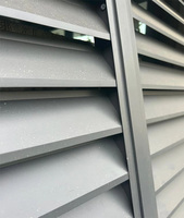 GELLJ Certification CE Stores en aluminium étanches personnalisés Stores pare-soleil avec bouton électrique ou manuel