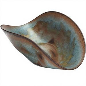 Bol en corne de buffle polie de qualité supérieure, écologique, pour aliments, fruits, soupes, ustensiles de cuisine, vaisselle merveilleuse, best-seller à prix réduit - Product Image 1