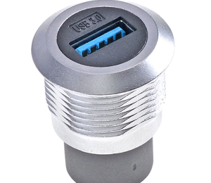 Bảng điều chỉnh gắn kết IP65 waterprotective <span class=keywords><strong>USB</strong></span> tường vớ PBT vật liệu nhựa loạt <span class=keywords><strong>USB</strong></span> phụ nữ loại một vòng kết nối <span class=keywords><strong>USB</strong></span> - Product Image 4