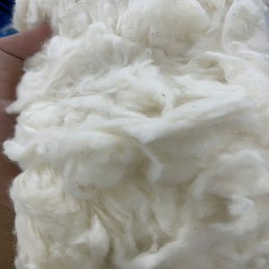 Hilo de algodón blanco respetuoso con el medio ambiente 100%, hisopo de calidad de exportación blanqueado/sin blanquear, hilado crudo, contacto con la Sra. Xiavia - Product Image 1